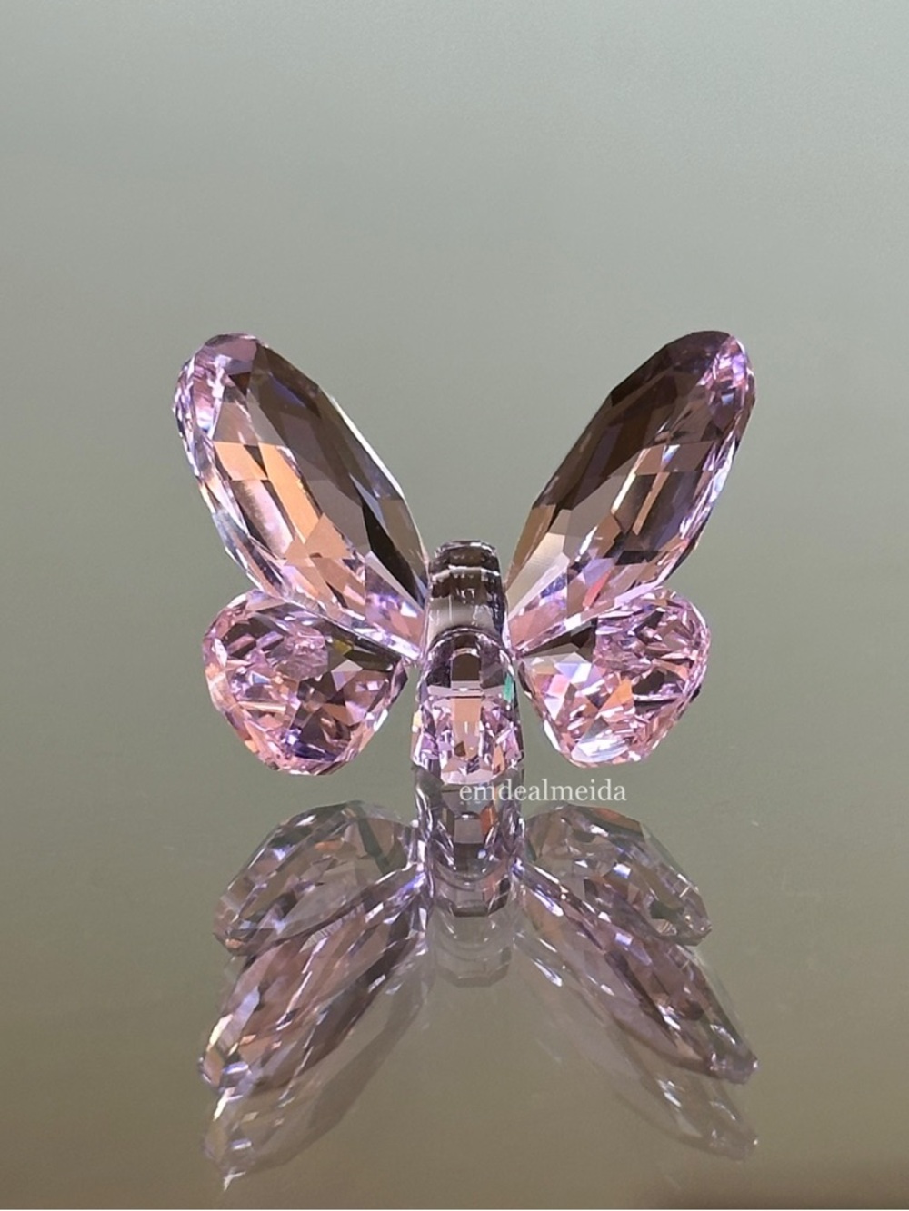 Swarovski Crystal Brilliant Butterflies Small Rosaline Butterfly 955428